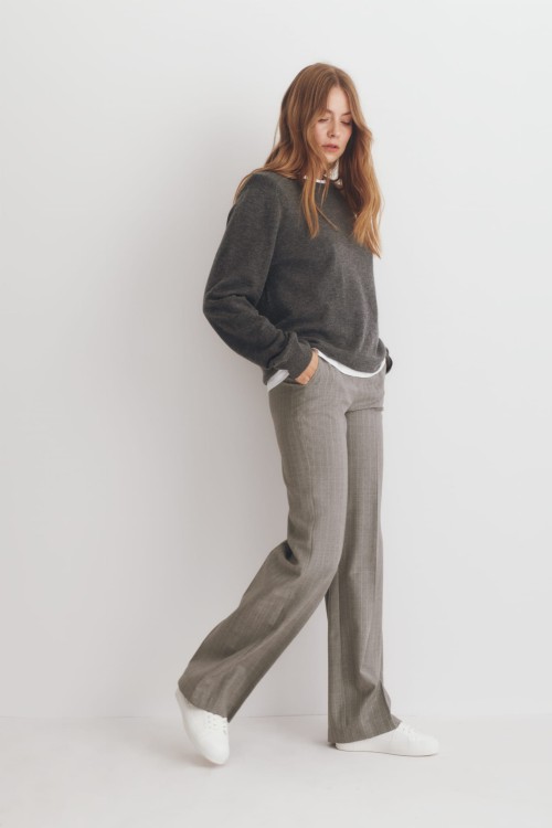 wełniane damskie spodnie